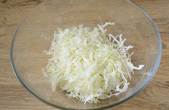 салат с яичными блинчиками рецепт фото 3
